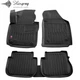 Автомобильные коврики в салон на Volkswagen Caddy 3 2K 3d 03-20 5шт черные Stingray Фольксваген Кадди АМ0047230 - изображение 1