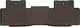 Автомобильные коврики в салон Weathertech на Acura MDX 22- 2-й ряд какао Акура МДХ WT0028319 - изображение 1