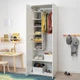 Гардероб IKEA ГОДІХУС, білий, 60x51x178 см, 504.224.94 - зображення 3