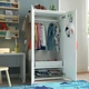 Гардероб IKEA ЗМОСТАД/ОПХУС, білий, береза, 60x42x123 см, 094.261.88 - зображення 6