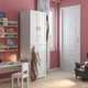 Гардероб IKEA СМОСТАД / ОПХУС, белый с рамой, с 2 платяными штангами, 60x42x181 см, 194.263.57 - изображение 3