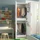 Гардероб IKEA СМОСТАД / ОПХУС, белый с рамой, с 2 платяными штангами, 60x42x181 см, 194.263.57 - изображение 8