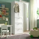 Гардероб IKEA СМОСТАД / ОПХУС, белый с рамой, с 3 ящиками, 60x42x181 см, 394.263.80 - изображение 3