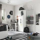 Гардероб IKEA СМОСТАД / ОПХУС, белый белый, с 2 платяными штангами, 60x42x181 см, 094.263.05 - изображение 9
