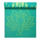 Коврик для йоги GAIAM PREMIUM Yoga Mat 6мм 170х60см - Turquoise Lotus - изображение 3