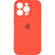Чохол силіконовий Full Silicone Case for iPhone 14 Pro Red (з захистом камери) - зображення 1
