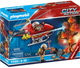 Zestaw do zabawy Playmobil City Action 71 195 Helikopter strażacki (4008789711953) - obraz 1