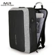 Рюкзак міський Mark Ryden Case MR6832 G для ноутбука 15,6" з USB об'єм 20 л. Сірий (із вбудованим замком) - зображення 2