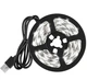 USB cветодиодная LED SMD 3528 лента 5 вольт для повербанка самоклеющаяся. ЮСБ лампа светильник белый свет от Power Bank 5 метров - изображение 11