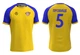 Футболка волейбольная мужская RIGO OMEGA Yellow-Blue L - изображение 2
