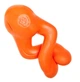 West Paw Игрушка для собак Tizzi Small Tangerine Тиззи для лакомств малая 11см, оранжевая - изображение 2