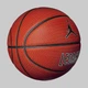 Мяч баскетбольный Jordan Legacy 2.0 размер 7 композитная кожа-резина для игры зал-улица ( J.100.8253.855.07) - изображение 3