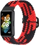 Ремешок Solo Loop Multi для Huawei Band 7 Black Red (34620-44) - изображение 1