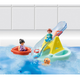 Ігровий набір фігурок Playmobil 1.2.3 Aqua Плавающий острів з гіркою (4008789706355) - зображення 4