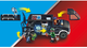 Zestaw figurek do zabawy Playmobil City Action Policyjny helikopter Pościg za uciekającym samochodem (4008789705754) - obraz 6