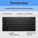 Клавіатура HP 350 Compact Multi-Device Bluetooth UA Black (692S8AA) - зображення 5