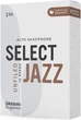 Трости для альт-саксофона D'Addario ORGANIC SELECT JAZZ - ALTO SAX UNFILED 2M - 10 PACK - изображение 1