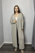 Кардиган женский вязаный серый в пол Modna KAZKA MKKC310828-1 onesize - изображение 1