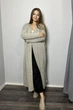Кардиган женский вязаный серый в пол Modna KAZKA MKKC310828-1 onesize - изображение 2