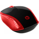 Мышка беспроводная для ПК и ноутбука HP 200 3кн 1000dpi USB черно-красный (2HU82AA) - изображение 1