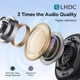 Навушники Baseus Bowie H1i Noise-Cancellation Wireless Headphones BT5.3/3.5mm 100h ANC black - зображення 9