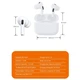 Безпровідні навушники WUW R185 TWS Вакуумні EarBuds Bluetooth 5.0 White - зображення 8