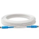 Патч-корд оптический SC/UPC-SC/UPC Белый LSZH, Singlemode G.657.А2 (SM) Flex, Simplex, 3мм - 40 м - изображение 1