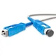 Патч-корд оптичний SC/UPC-SC/UPC Білий LSZH, Singlemode G.657.А2 (SM) Flex, Simplex, 3мм - 15 м - зображення 3