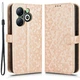 Защитный чехол Deexe Pegasus Cover для Infinix Smart 8 - Rose Gold - изображение 1