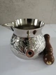 Турка-кавоварка Zarif Handicrafts з латуні з дерев'яною зйомною ручкою 250 мл (№50) - изображение 2
