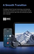 Беспроводные Bluetooth наушники Baseus Bowie E5x TWS 4 Микрофона ENC |BT5.3, 35/330mAh, 5h, Type C| Blue - изображение 10