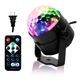 Світлодіодна диско куля Disco Light, лампа проектор, з пультом управління, 3 кольори, 7 режимів світіння, 3 музичних режими - зображення 3