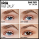 Tusz do brwi w żelu Maybelline New York Express Brow Fast Sculpt Fixing 10-Clear 3.5 ml (30176232) - obraz 4