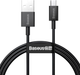 Кабель Baseus Superior Series Fast Charging Data Cable USB to Micro 2 A 1 м Black (CAMYS-01) - зображення 1