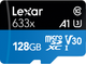 Карта пам'яті Lexar High-Performance 633x microSDXC 128GB Class 10 UHS-I A1 V30 U3 + SD адаптер (LSDMI128BB633A) - зображення 2