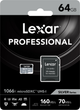 Карта пам'яті Lexar High-Performance 1066x microSDXC 64GB Class 10 UHS-I A2 V30 U3 (LMS1066064G-BNANG) - зображення 5