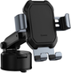 Uchwyt samochodowy Baseus Tank gravity car mount holder with suction base Tarnish Czarny (SUYL-TK01) - obraz 1