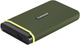 SSD диск Transcend ESD380C 1TB USB 3.1 Type-C 3D NAND TLC Military Green (TS1TESD380C) External - зображення 2