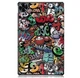 Чехол Primolux Slim для планшета Realme Pad 2 11.5" - Graffiti Primolux SLIM-RLM-PAD2-GRF разноцветный - изображение 1