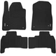 Коврики в салон Inliner для Toyota Land Cruiser 200 '07-12 из экокожи Sota Design черные (комплект) - изображение 1
