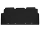 Коврики в салон Kinetic для Dodge Grand Caravan '08-20 3 ряда EVA-полимерные черные (комплект) - изображение 5