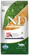 Беззерновой сухой корм N&D GRAIN FREE PRIME CAT LAMB & BLUEBERRY ADULT для взрослых кошек (ягненок/черника), 10 кг - изображение 2