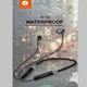 Бездротові навушники WUW R154 Magnetic SPORT Bluetooth 5.0 для занять спортом Black - зображення 3