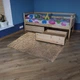 Підліткове ліжко Sportbaby Babyson 1 з ящиком 80x190 см - зображення 1