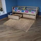 Підліткове ліжко Sportbaby Babyson 1 з ящиком 80x190 см - зображення 2