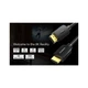 Кабель мультимедійний HDMI M to HDMI M 2.0m V2.1 8K60Hz HDR10 HLG Choetech (XHH-TP20) - зображення 4