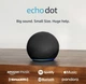 Смарт колонка Amazon Echo Dot 5rd Generation Charcoal (214NT) Английский язык! - изображение 2