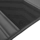 Коврики в салон Inliner для Mercedes R-Class W251 '05-13 long Geometric Design из экокожи серые с черной тесьмой (комплект) - изображение 4