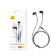 Навушники з мікрофоном провідні Baseus Enock Wired Earphones (3,5 mini-Jack, 1.1 m). Black - зображення 8