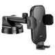 Держатель HOCO Journey wireless fast charging car holder HW5 (center console) 4,5-7 дюймов black - изображение 4